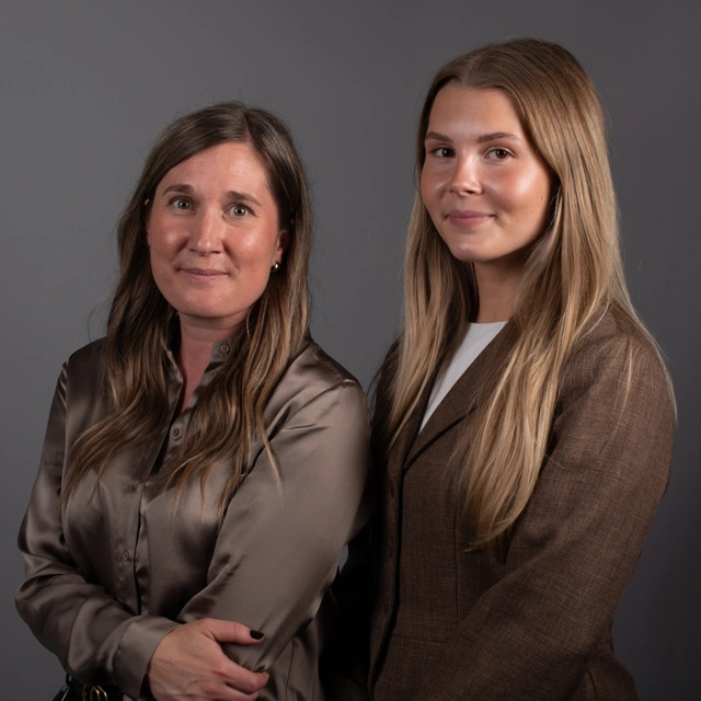 Emma Axelsson och Matilda Westberg
