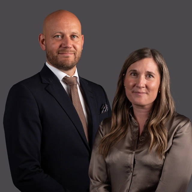 Tom Schultz-Eklund och Emma Axelsson