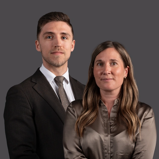 Rasmus Almqvist Sandén och Emma Axelsson